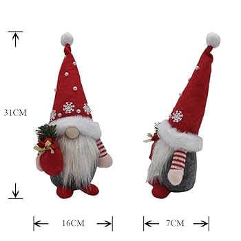 クリスマス✻飾り　クリスマスツリーの妖精さん　シーズー Amazon | クリスマス 人形 北欧の妖精 トムテ サンタクロース